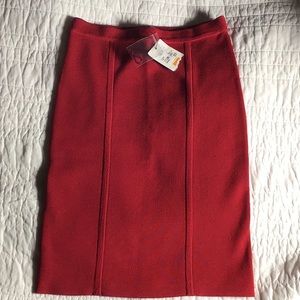 BCBG MaxAzria Knit Skirt Sweaters - Silk Size S